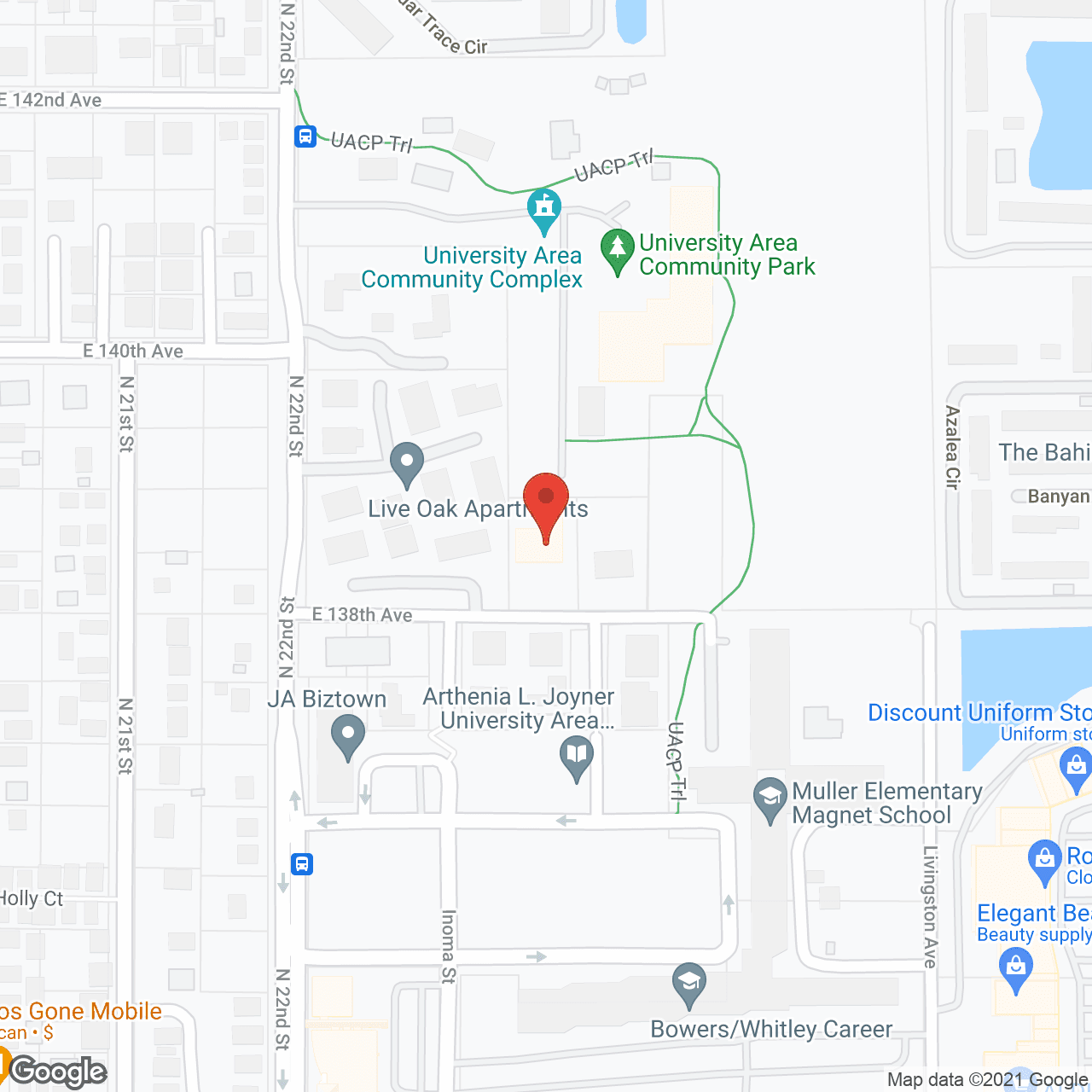 Shady Oaks Retirement Home in google map