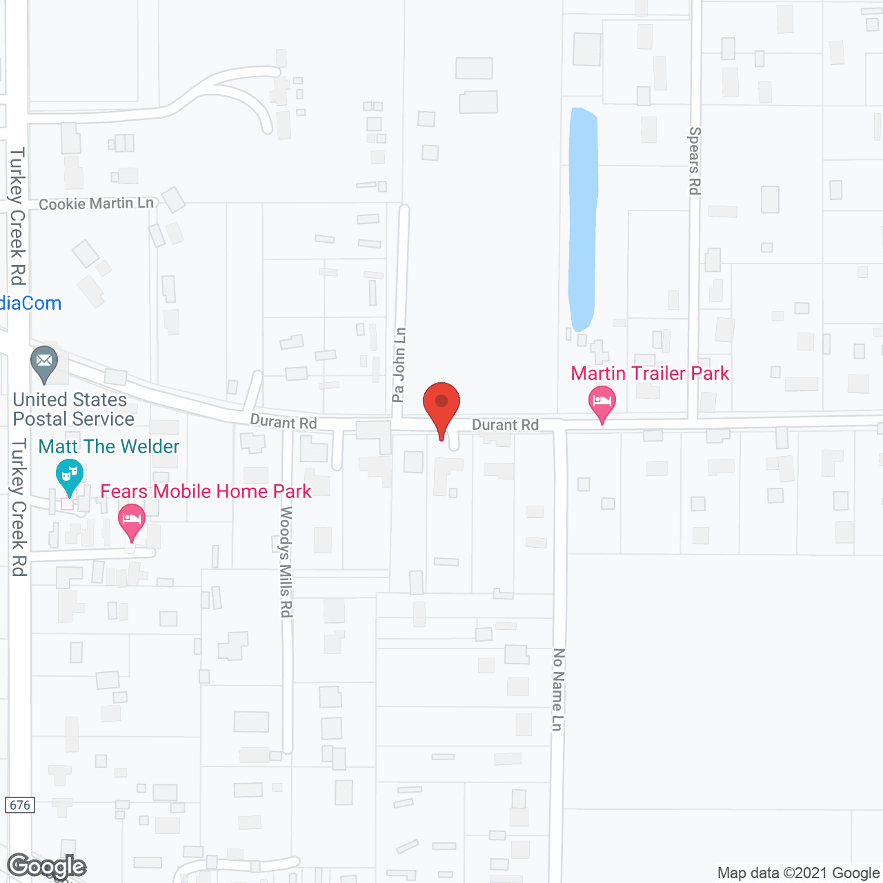Durant Home LLC in google map