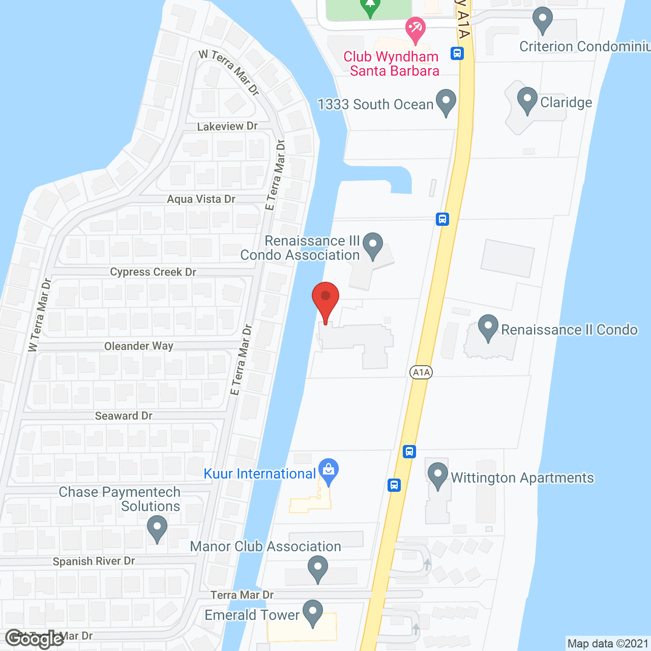 Five Star Premier Residences of Pompano Beach in google map