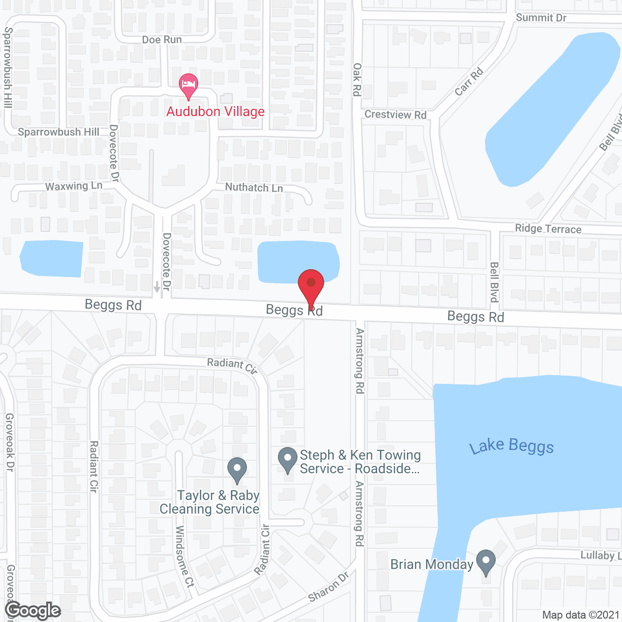 Beggs Pointe Assisted Living in google map