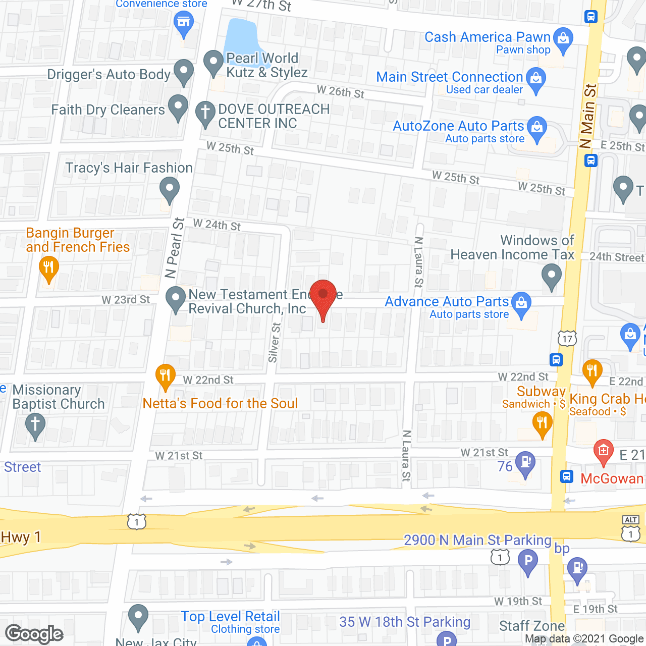 Avery's Home Care in google map