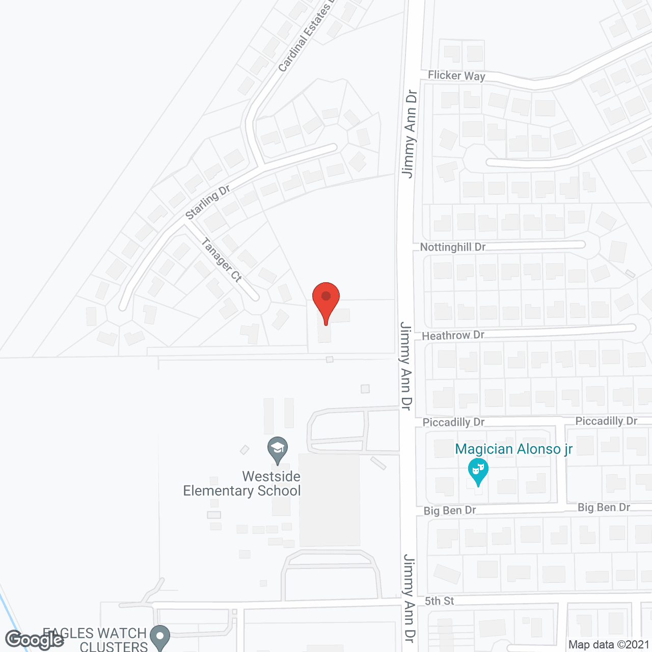 Lakewood Retirement Center in google map