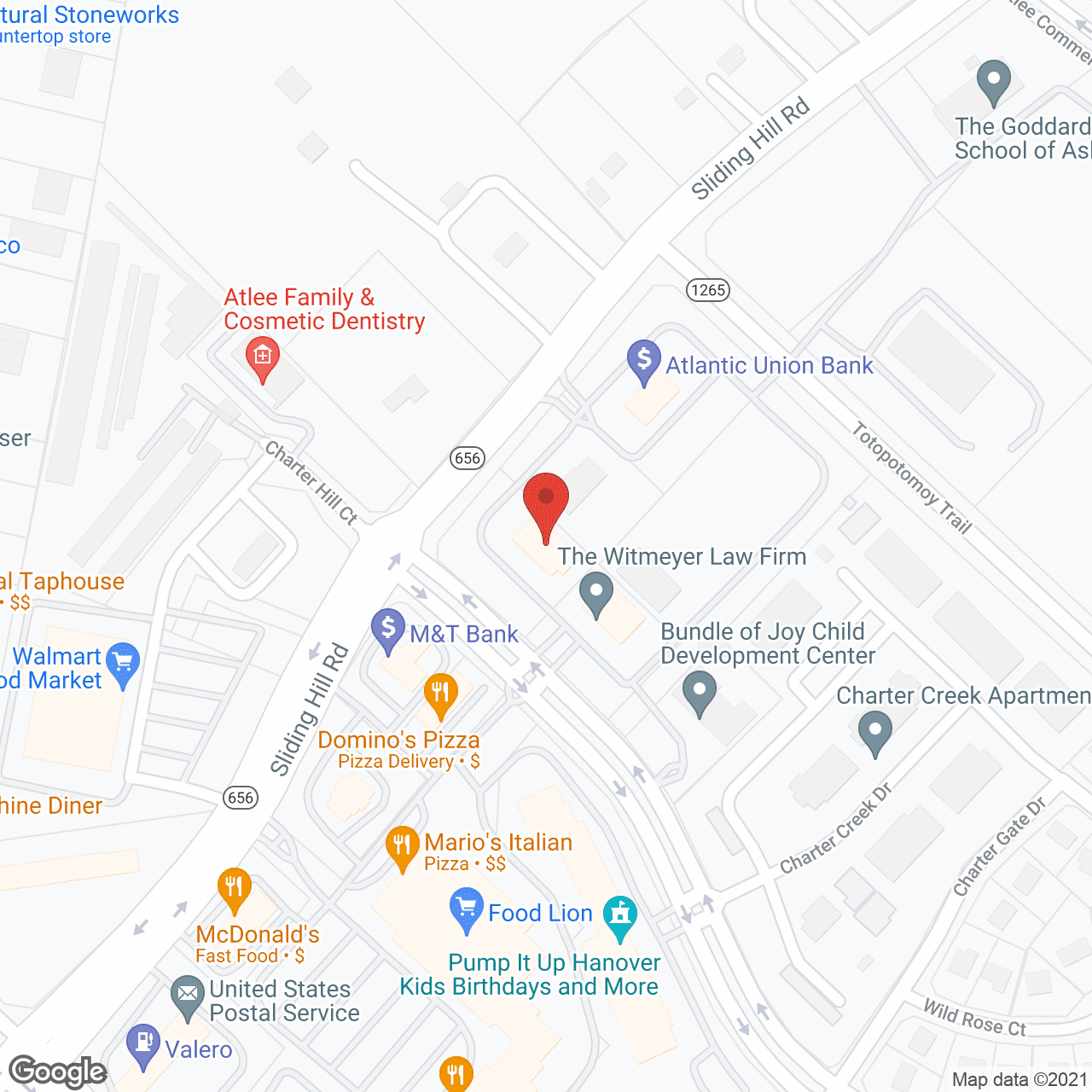 Covenant Home Care in google map