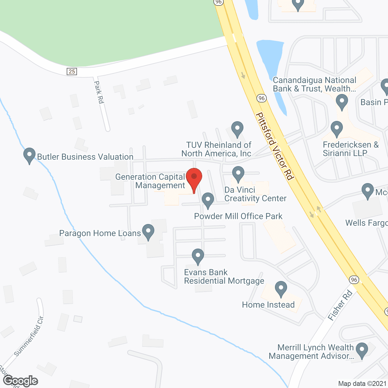 Comfort Keepers in google map