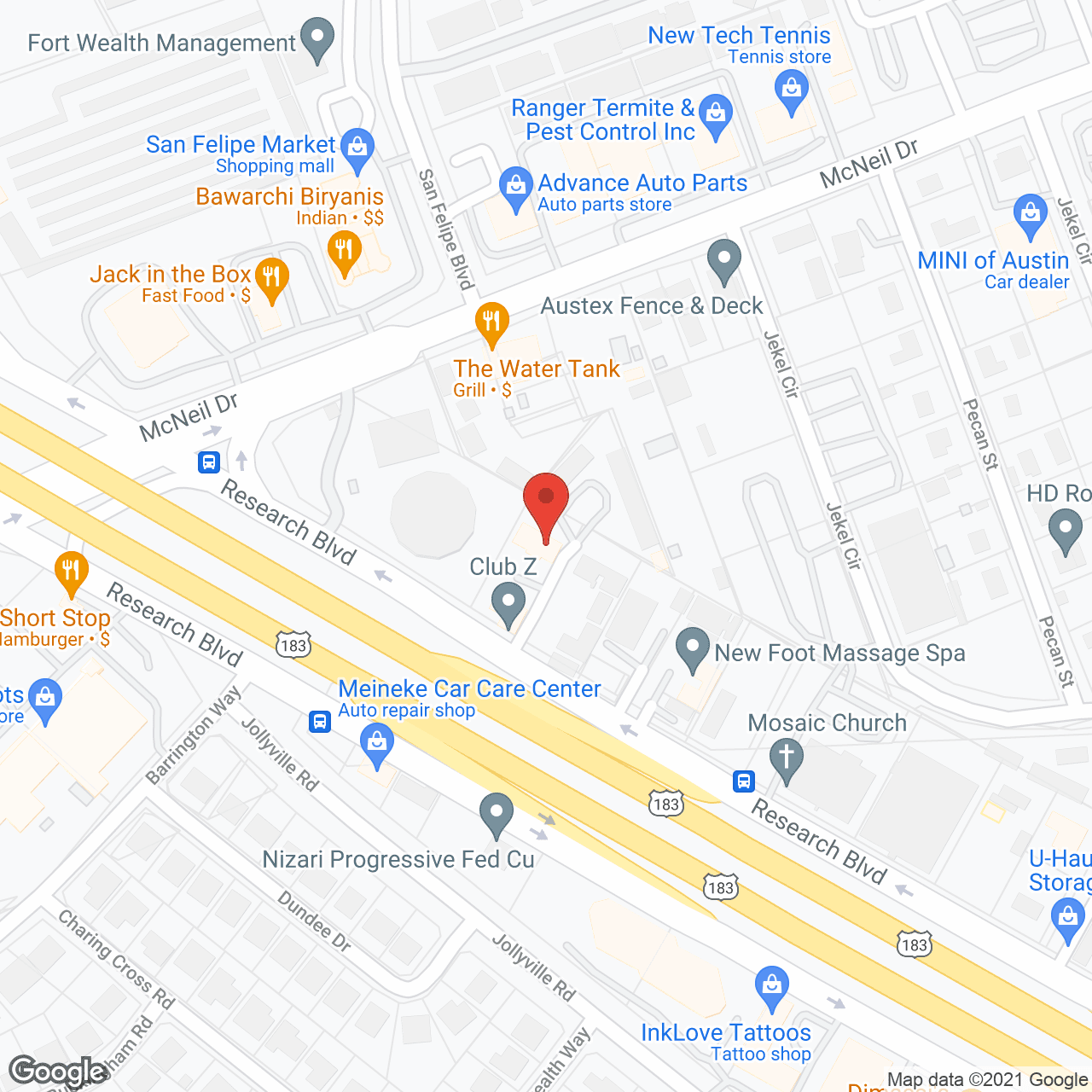 Stellar Senior Care in google map