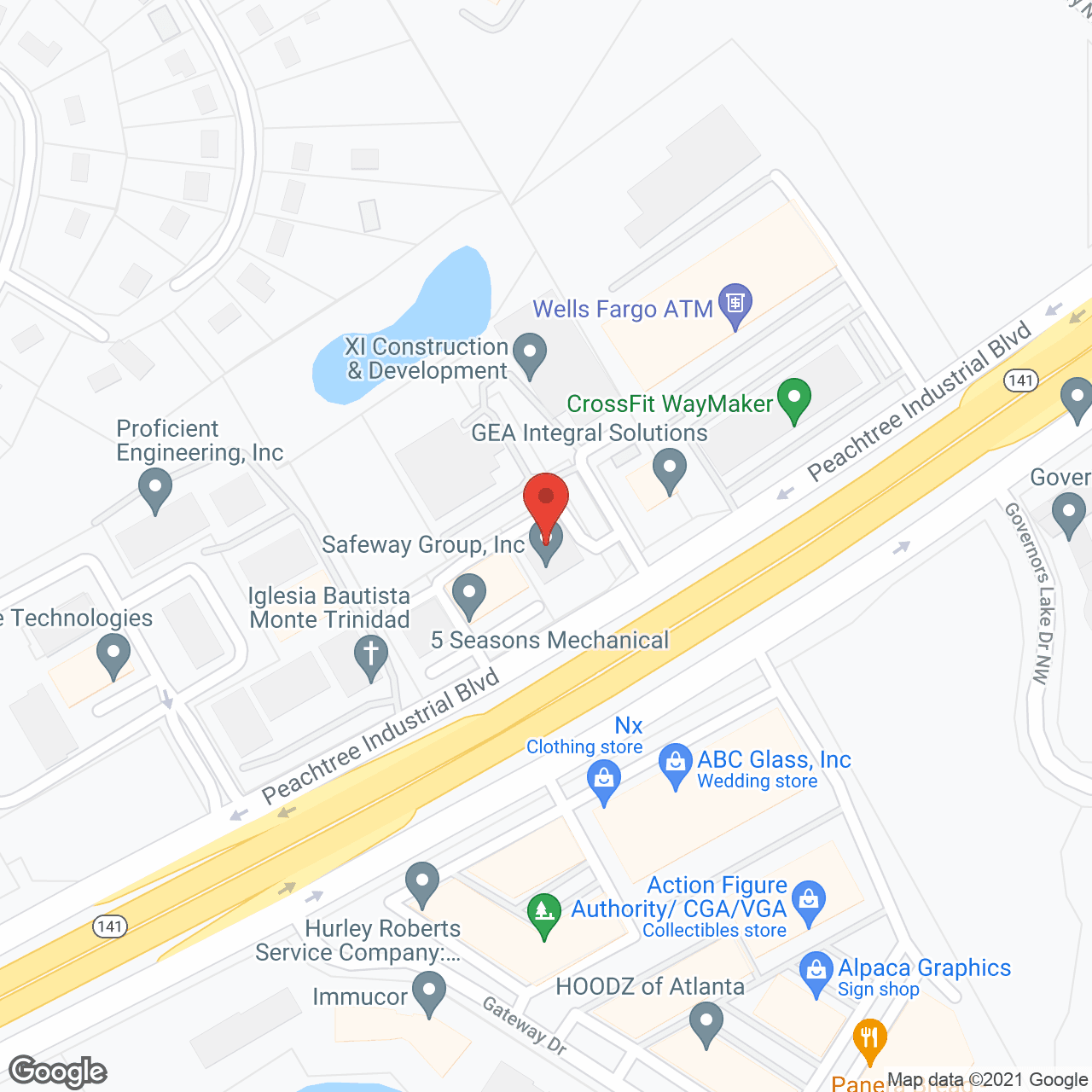 Shure Wellness Senior Care in google map