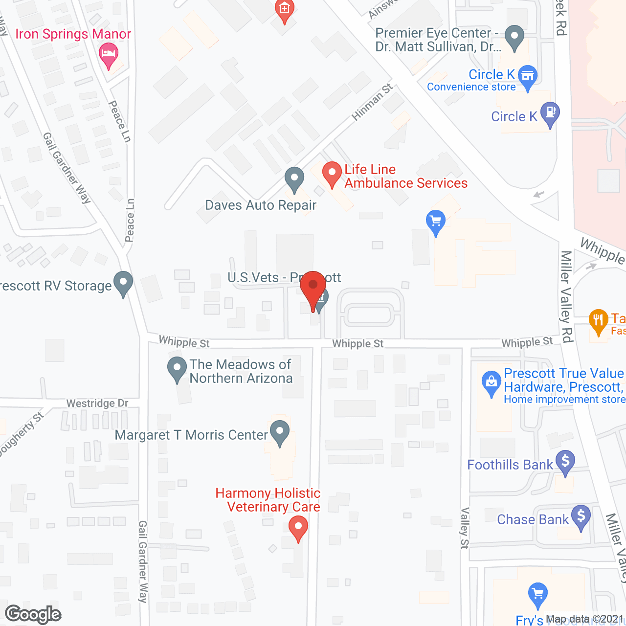 Helping Hands In-Home Care in google map