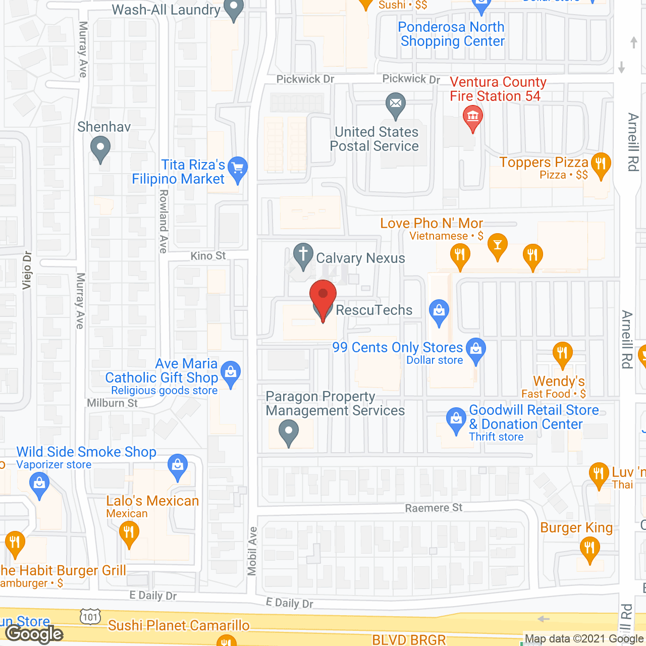 Tender Home Care, Inc. - Camarillo in google map