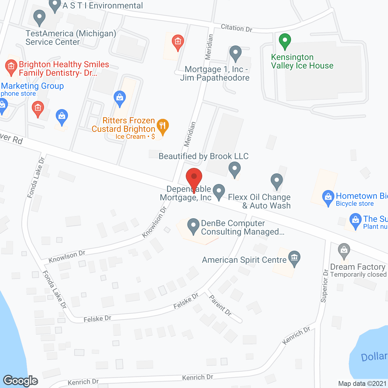 Comfort Care Home Care Assistance - Brighton in google map