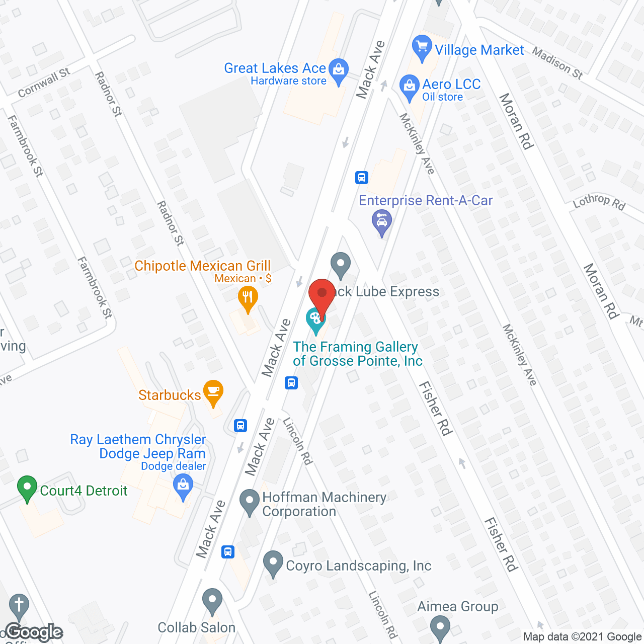 Comfort Care Home Care Assistance - Grosse Pointe in google map