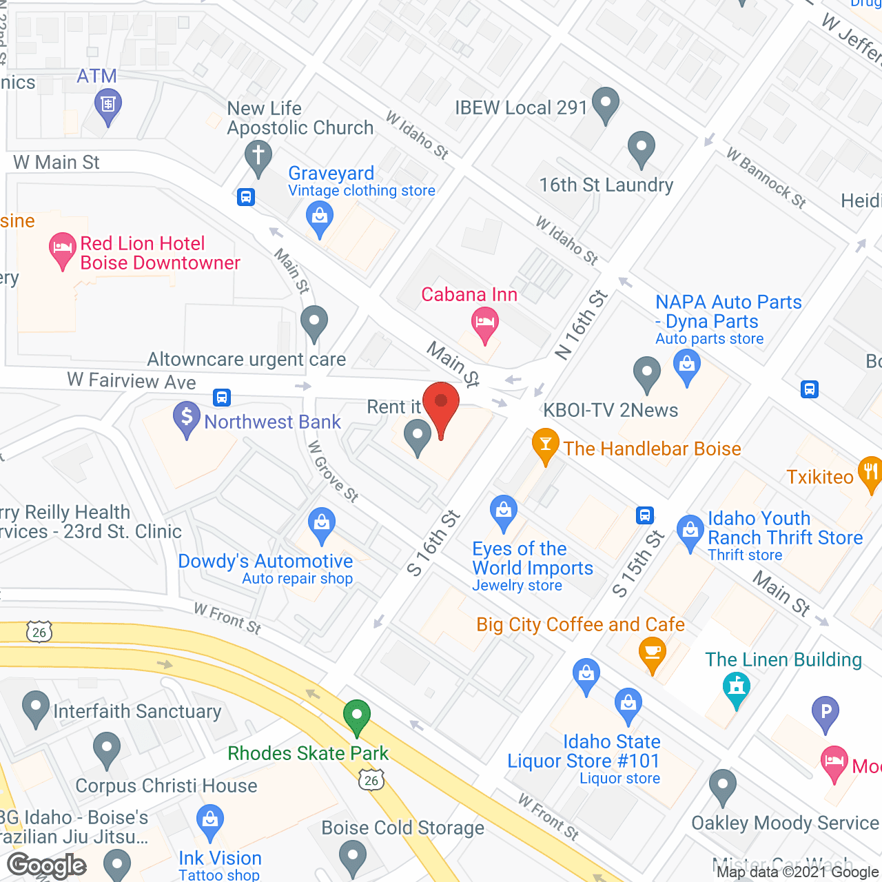 BrightStar of Boise in google map
