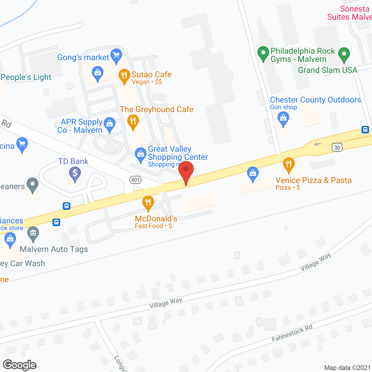 Main Line Family Care in google map