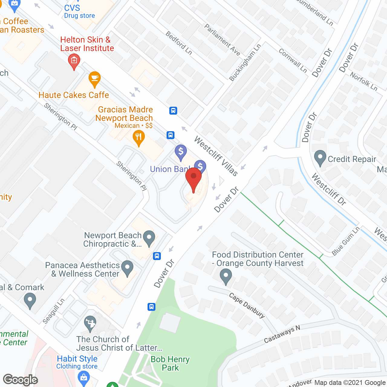 Westcliff Nurses Registry in google map