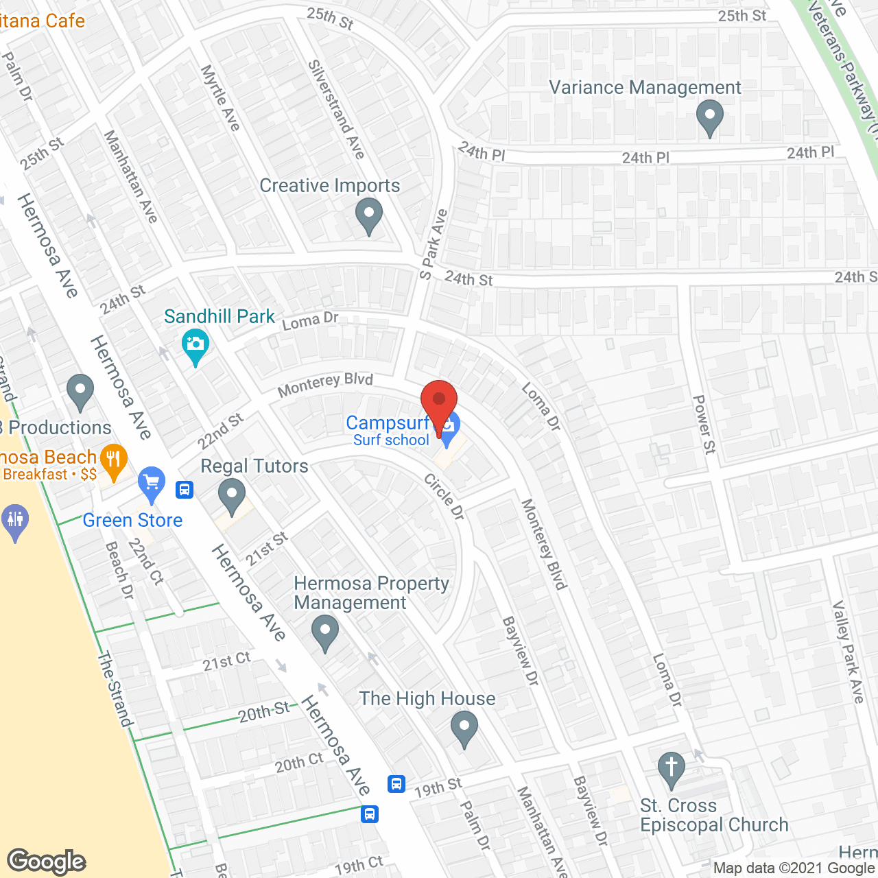 Around the Clock Home Service LLC - Hermosa Beach in google map