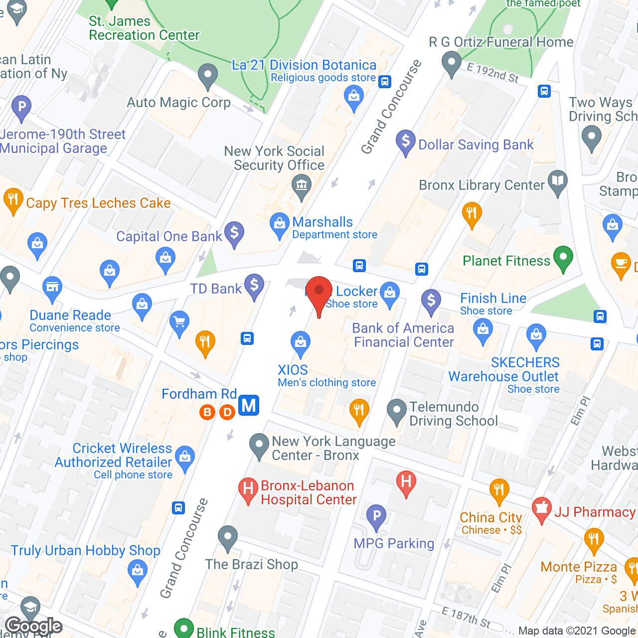 First Care of NY Inc in google map