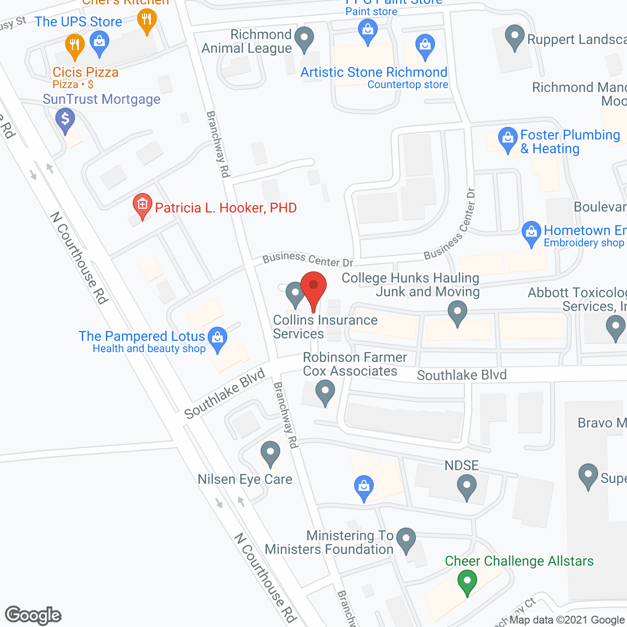 Visiting Angels Living Assistance Services in google map