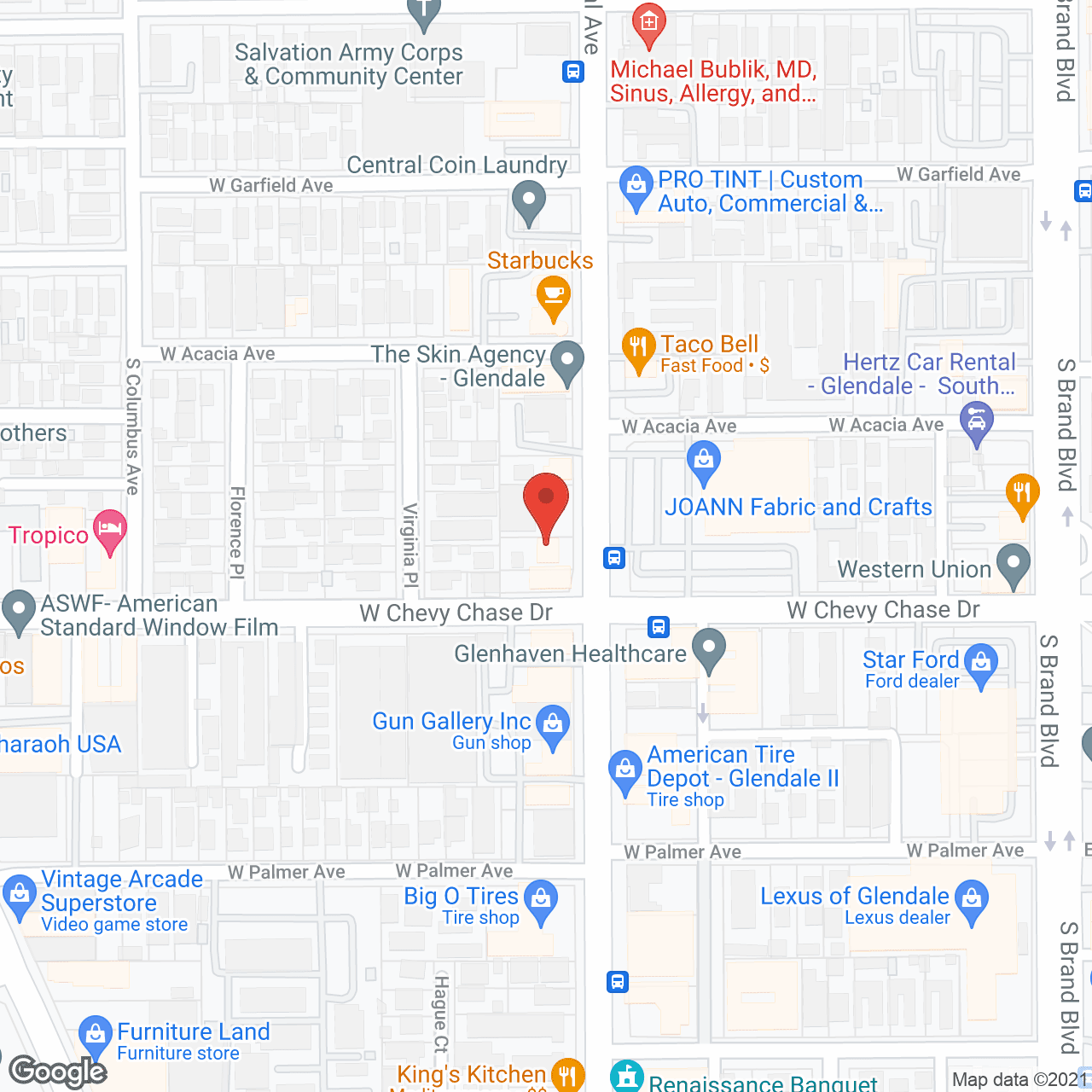 Glen Park 24/7 Home Care in google map