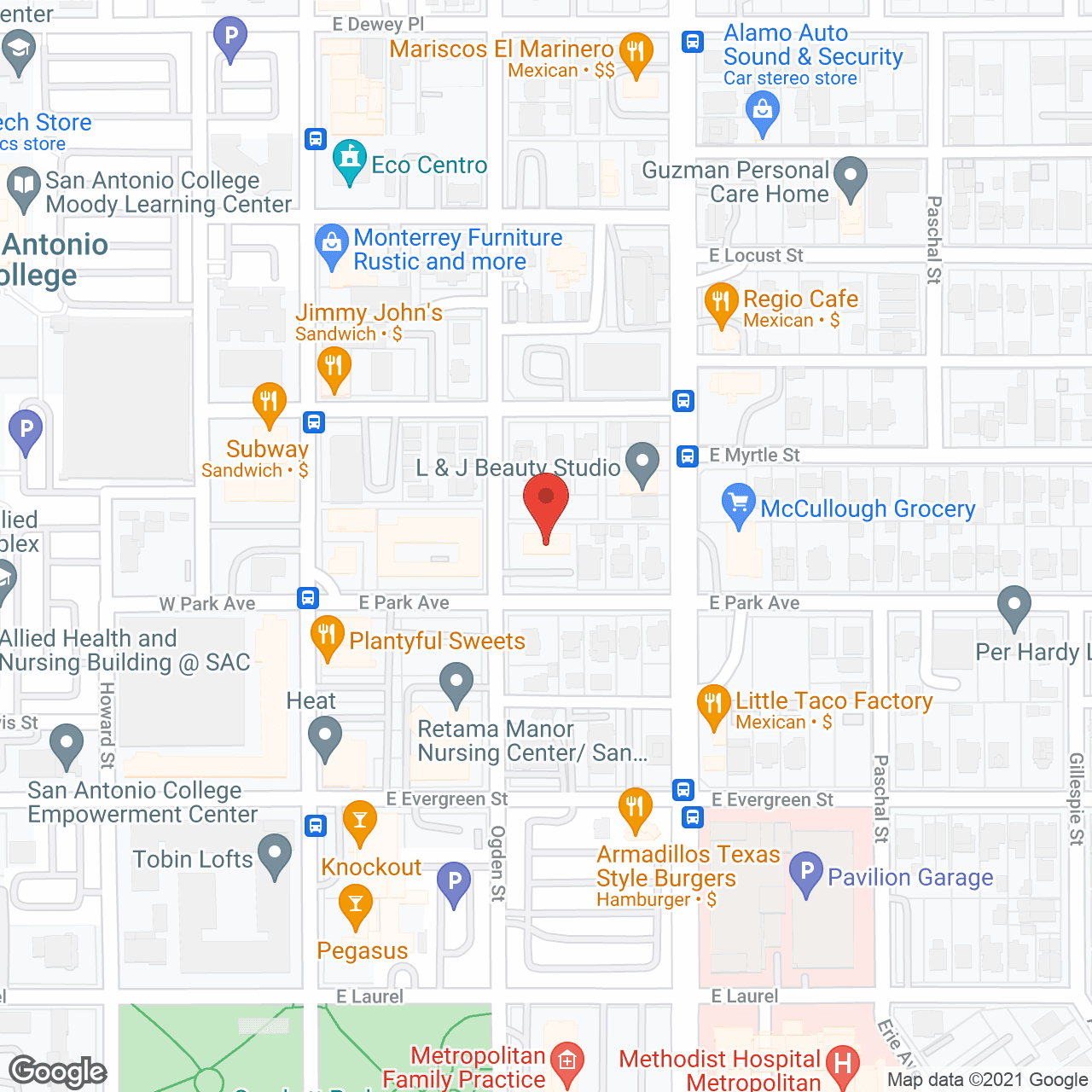 Caring Senior Service San Antonio in google map