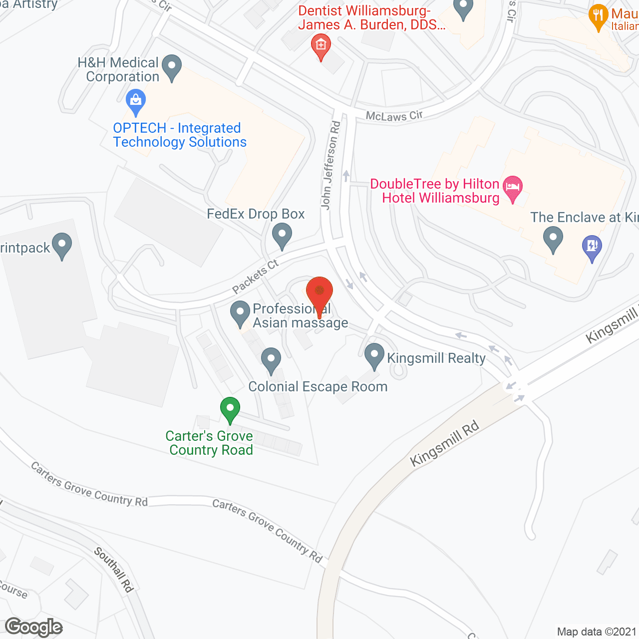 BrightStar Healthcare in google map