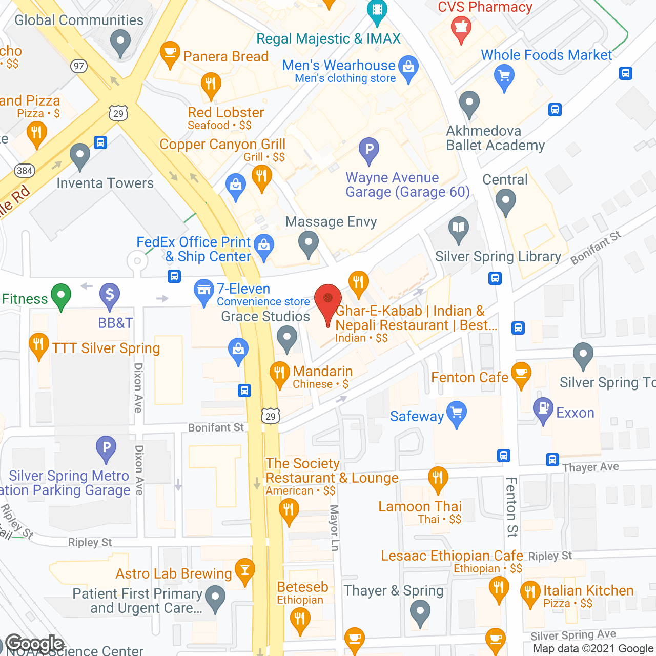 Family and Nursing Care in google map