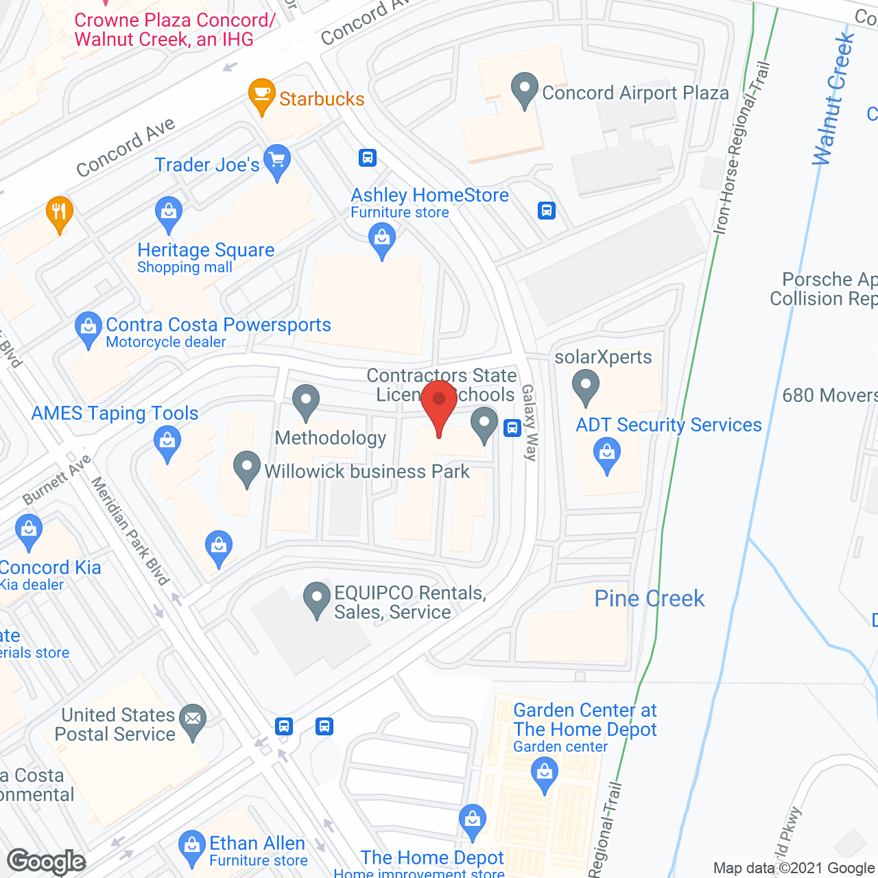 Senior Helpers - Concord, CA in google map