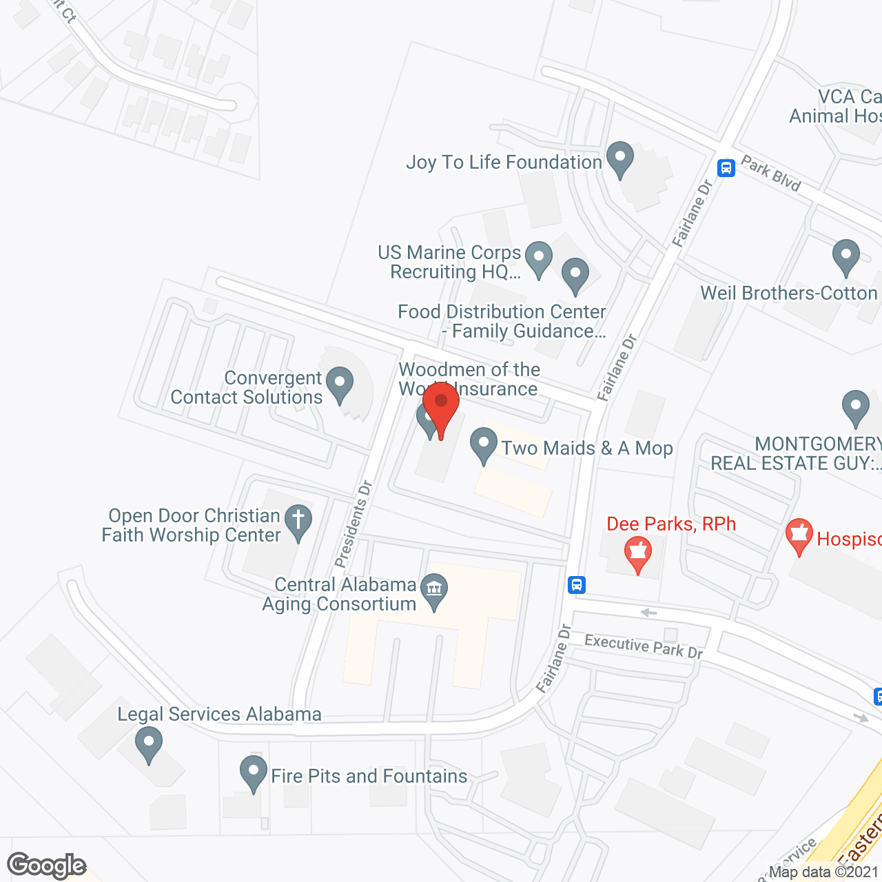 Addus Healthcare in google map