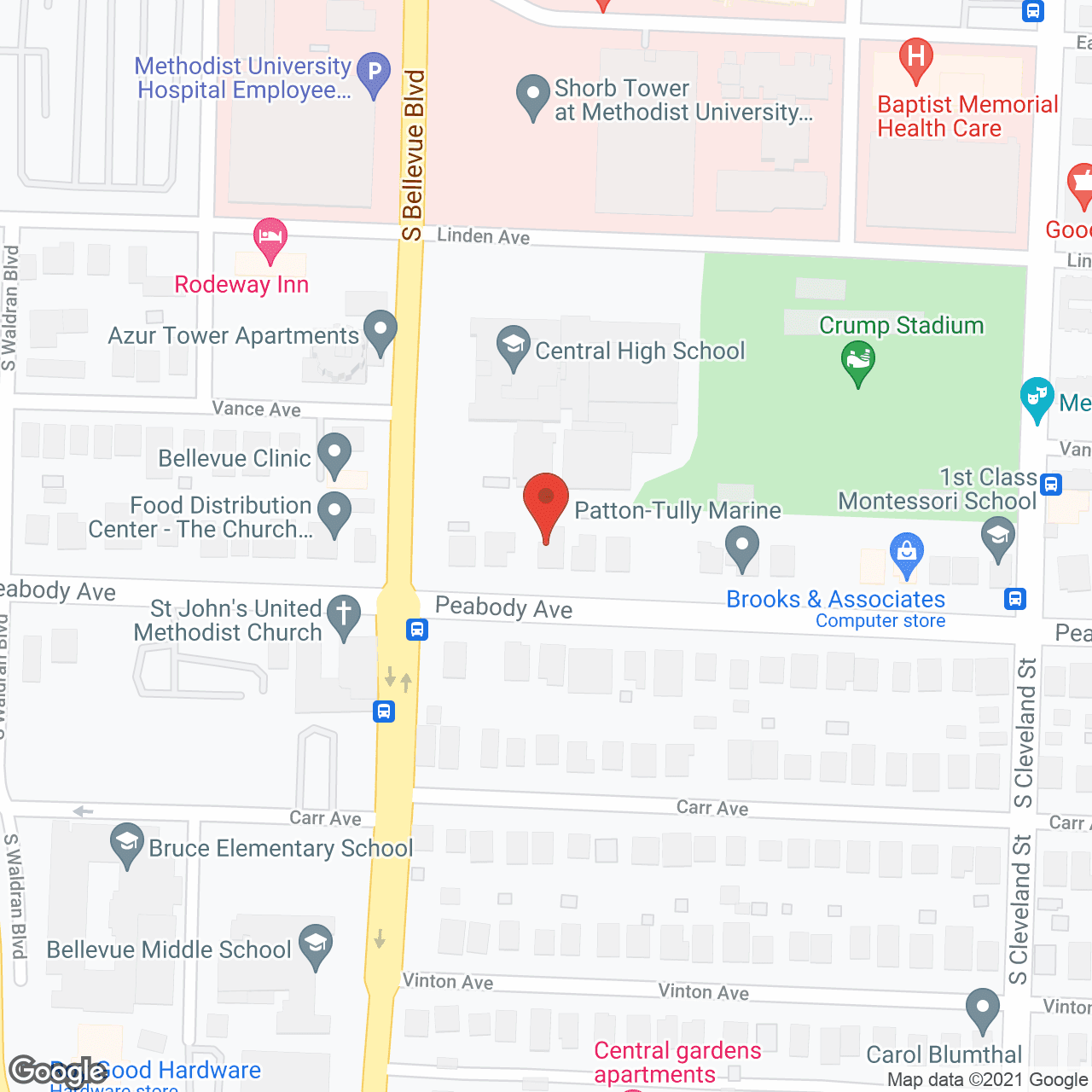 Visiting Angels - Memphis in google map