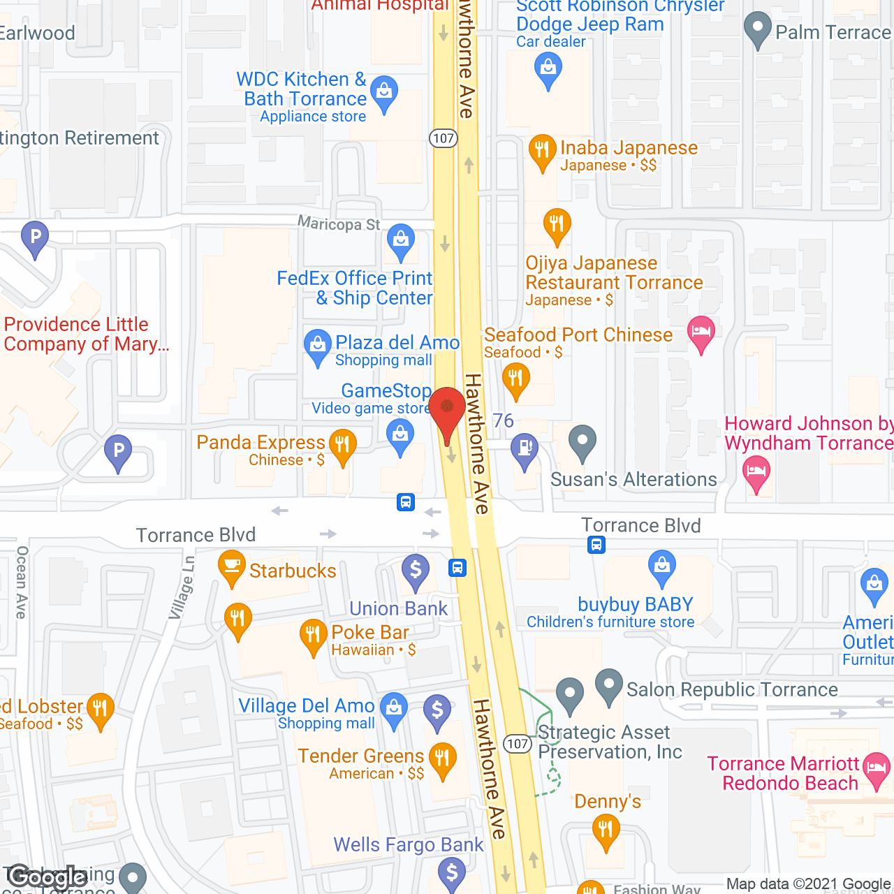 Senior Helpers - Torrance, CA in google map