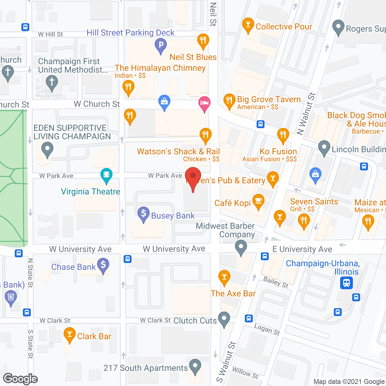 Alpha-Care of Champaign in google map