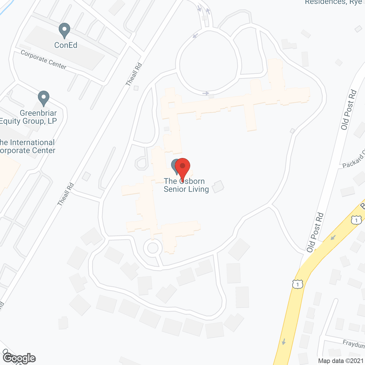 Osborn Home Care in google map