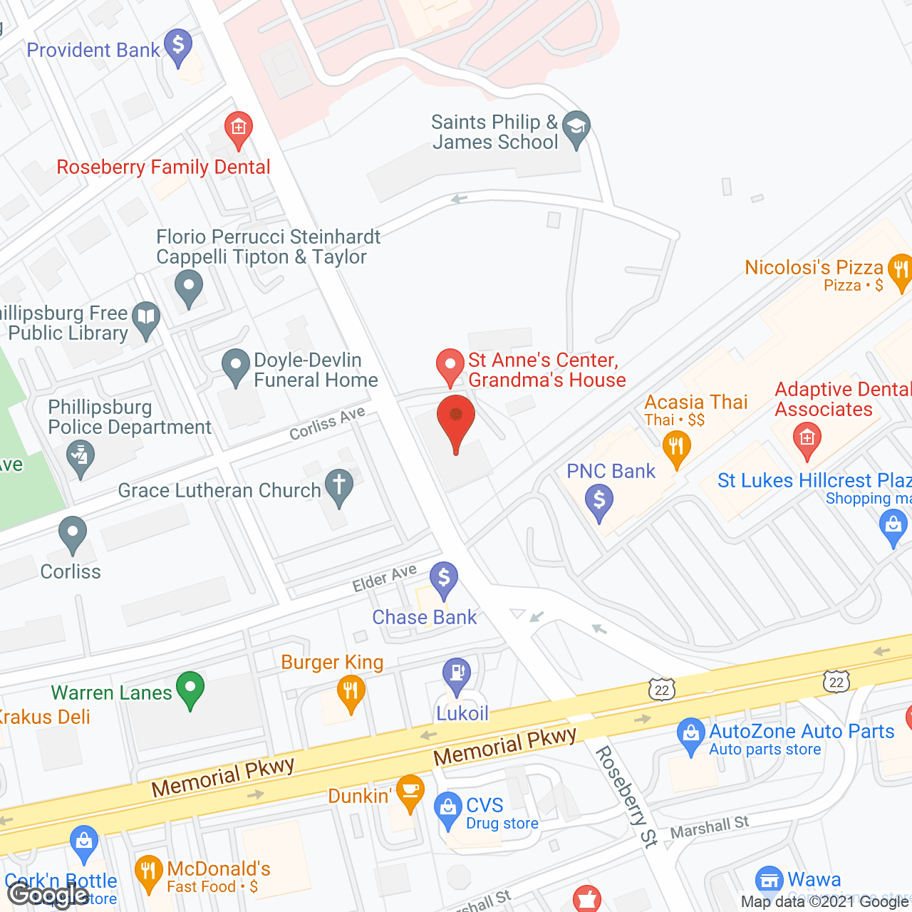 Crossroads Homecare in google map