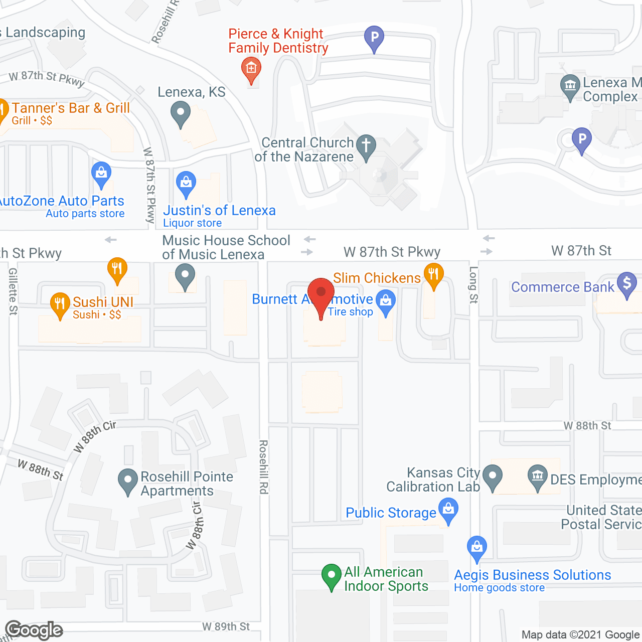 Benefits of Home-Senior Care in google map