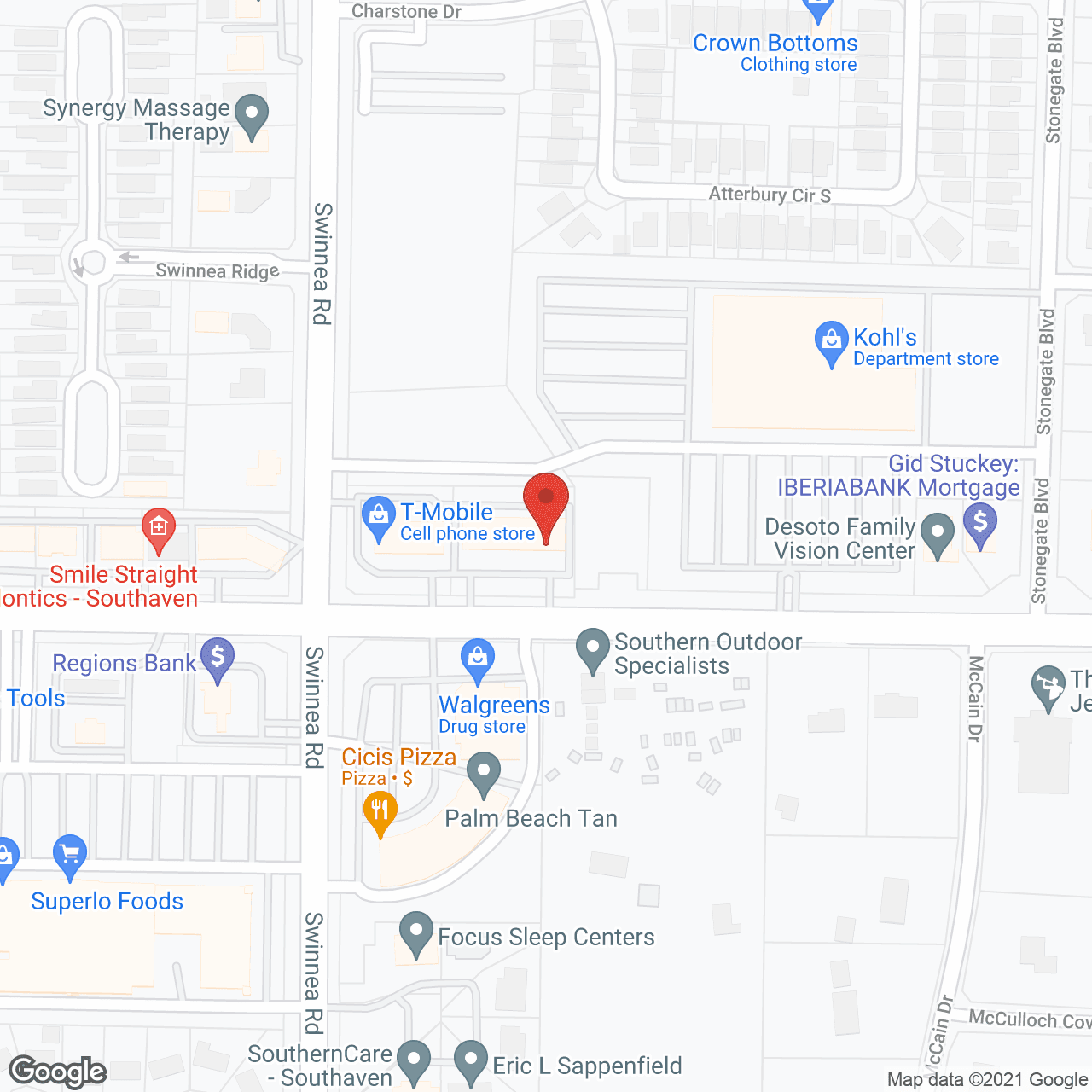 Senior Helpers - Southaven, MS in google map
