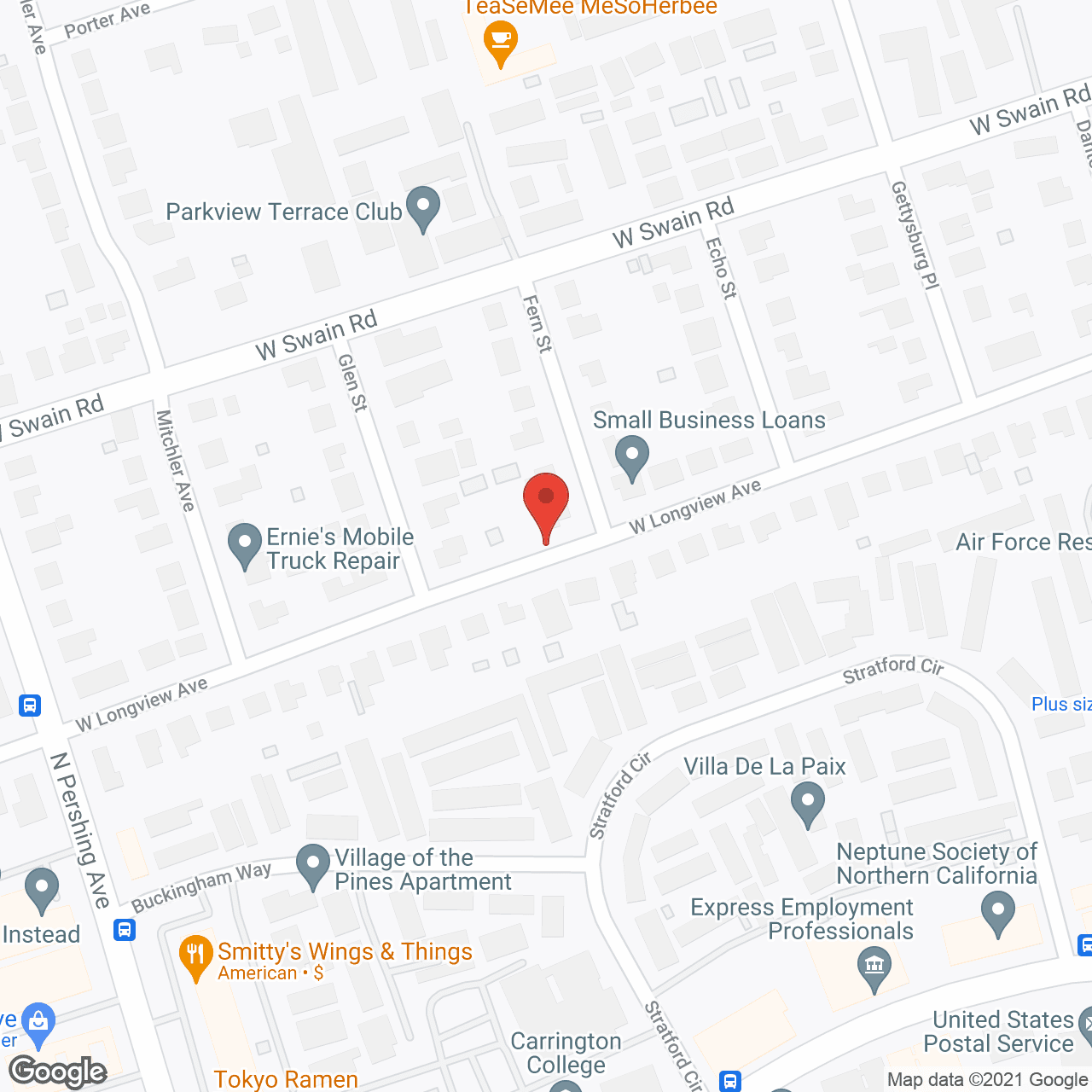 California CareGivers - Stockton in google map