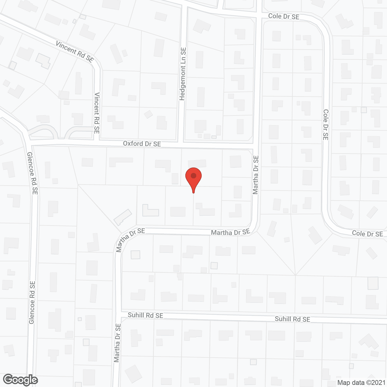 Visiting Angels of Huntsville, AL in google map