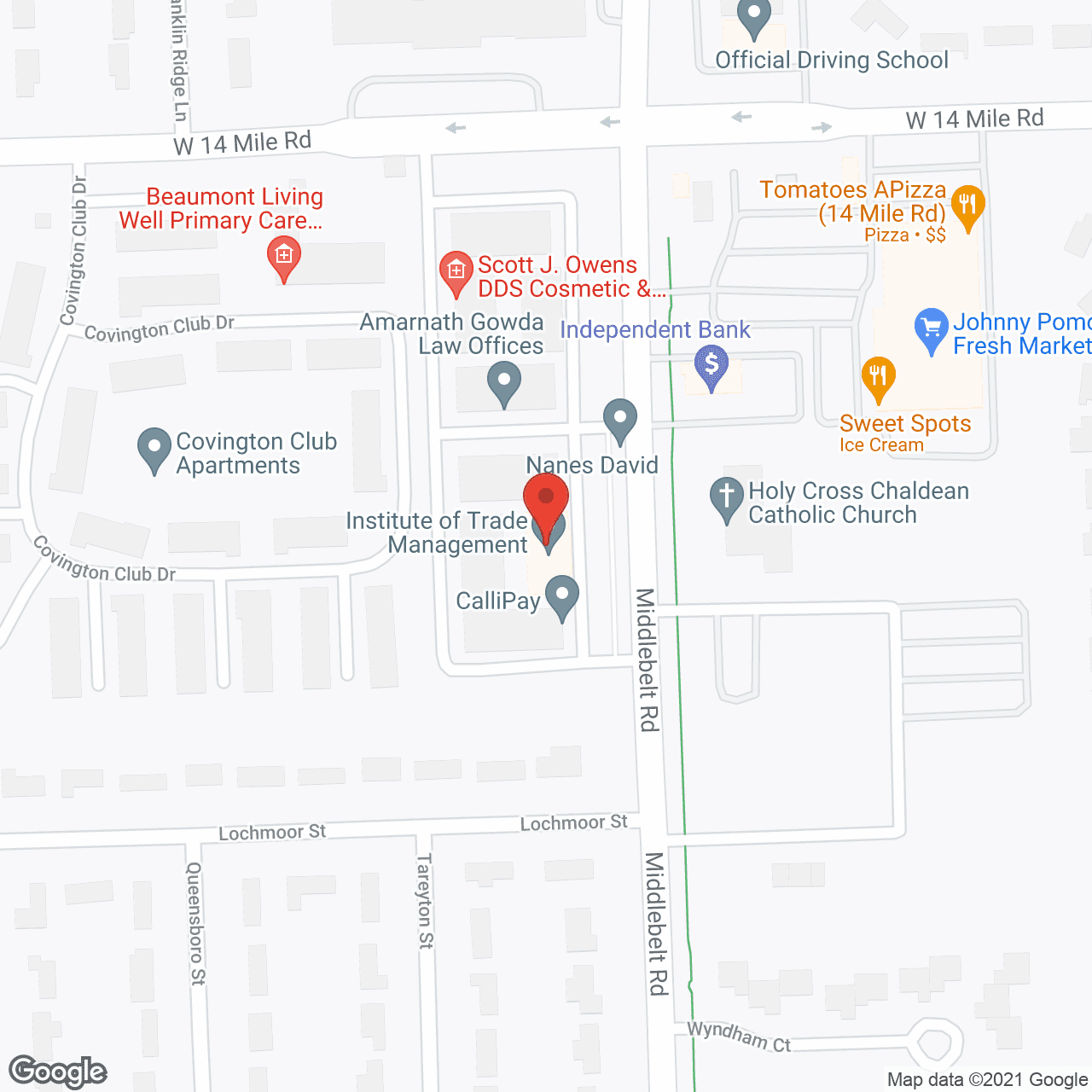 Angels at Home Care - Farmington Hills in google map