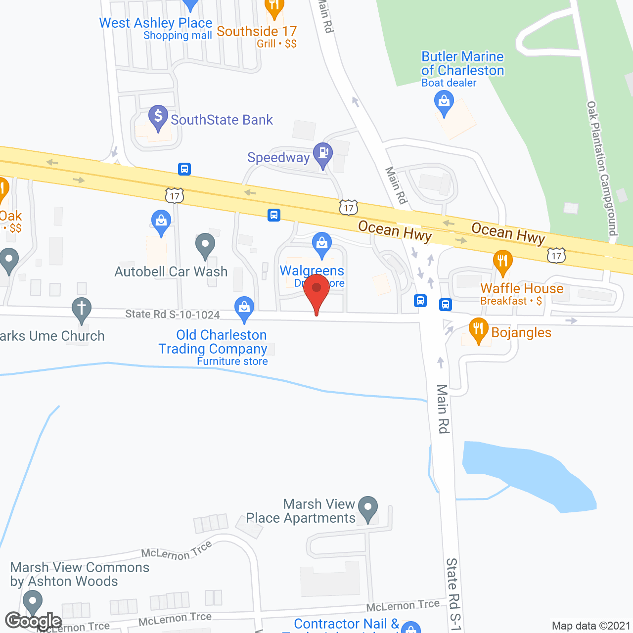 ComForCare Home Care-Charleston in google map