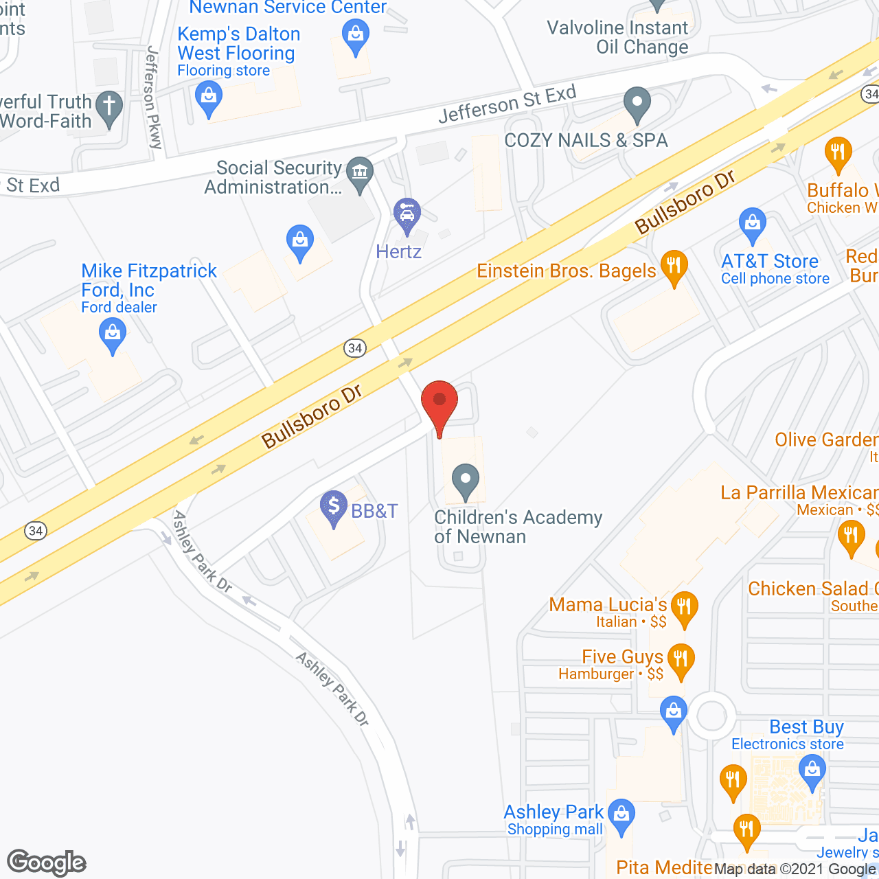 Monarch House Assisted Living Community in google map