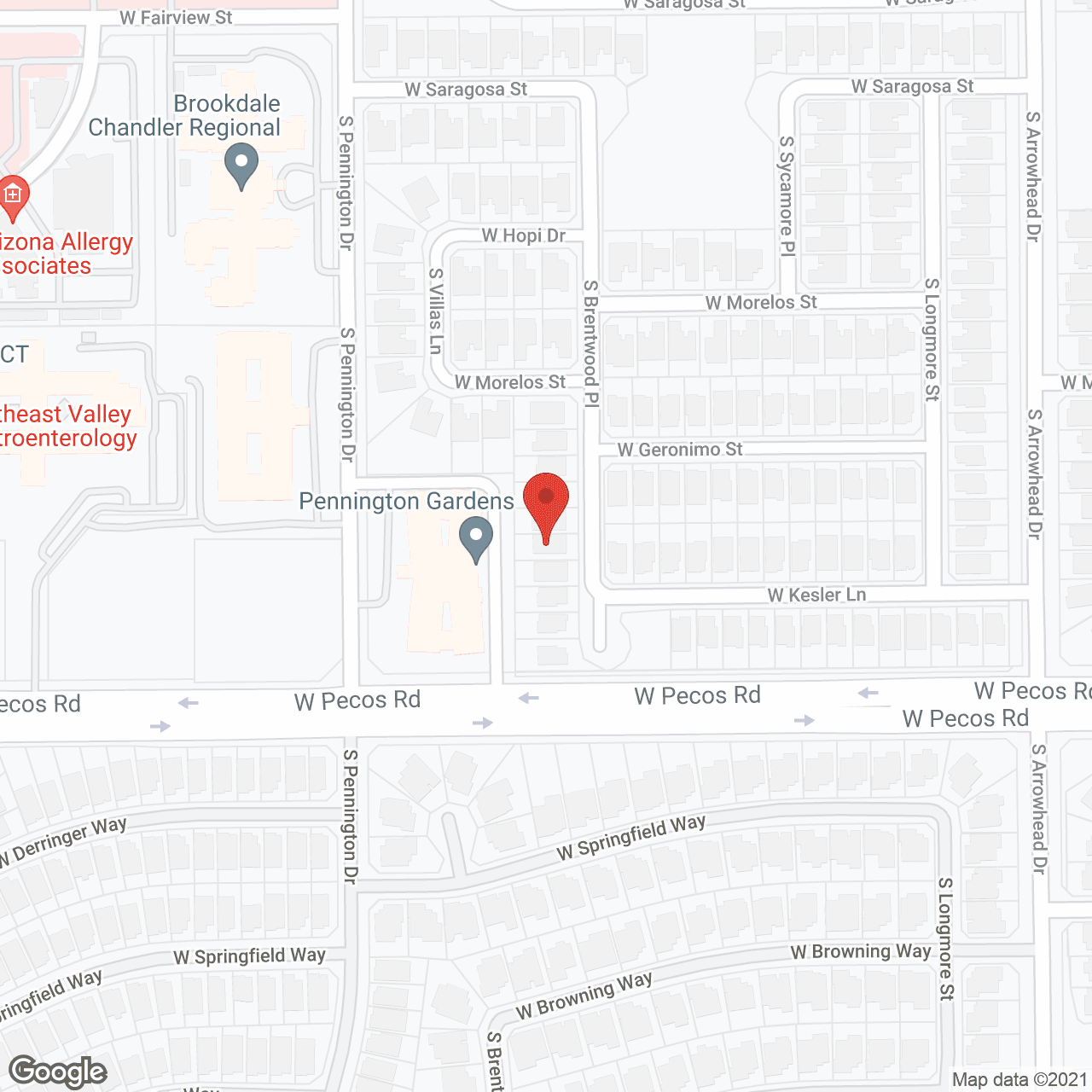 Archangel Assisted Living Inc in google map