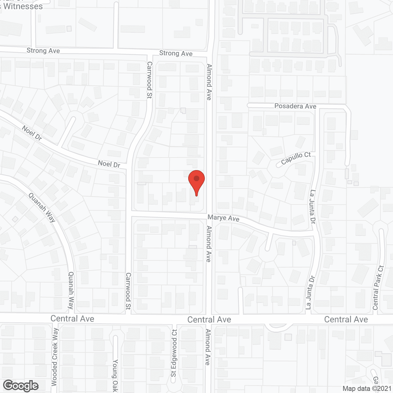 Almond Home Care in google map
