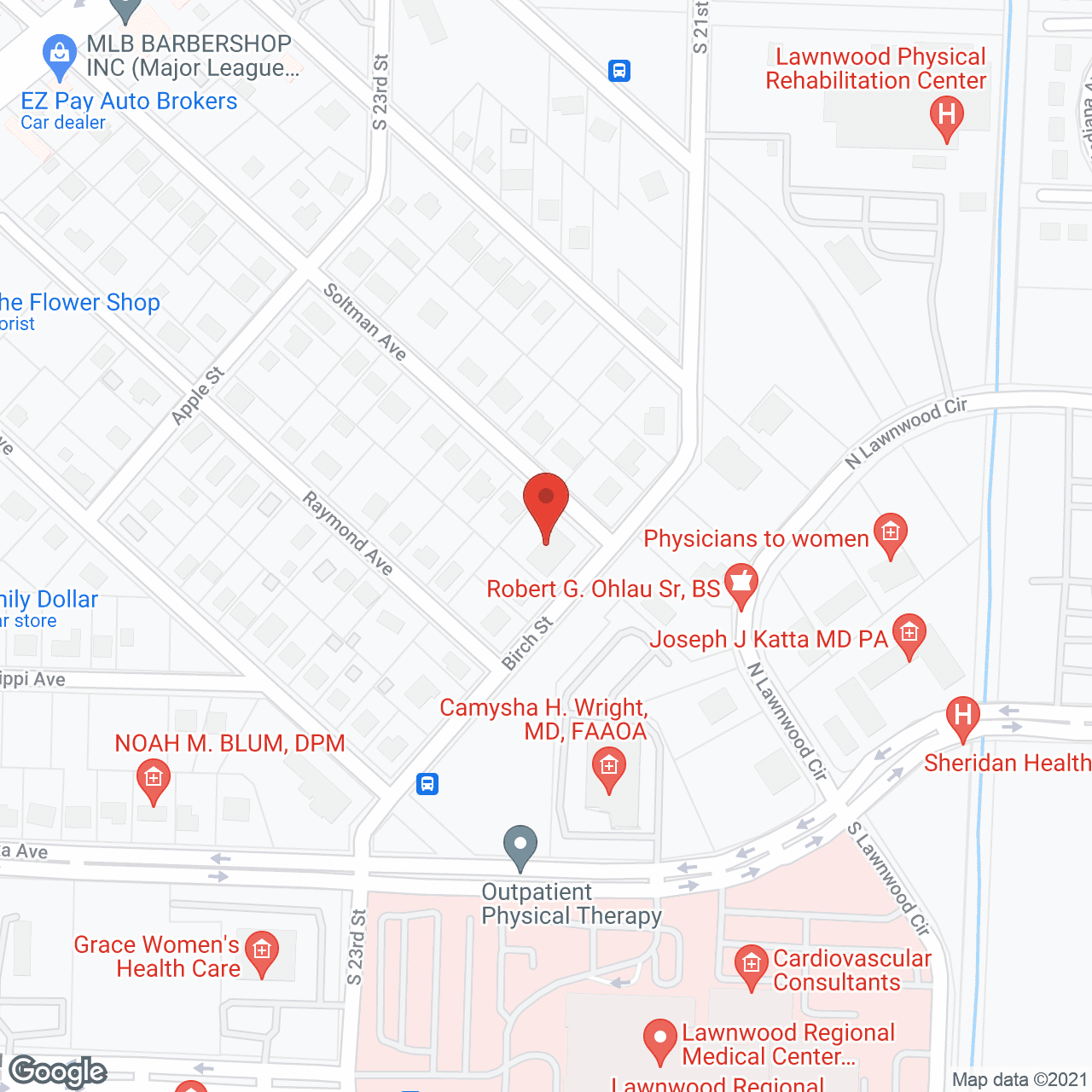 Academy Assisted Living in google map