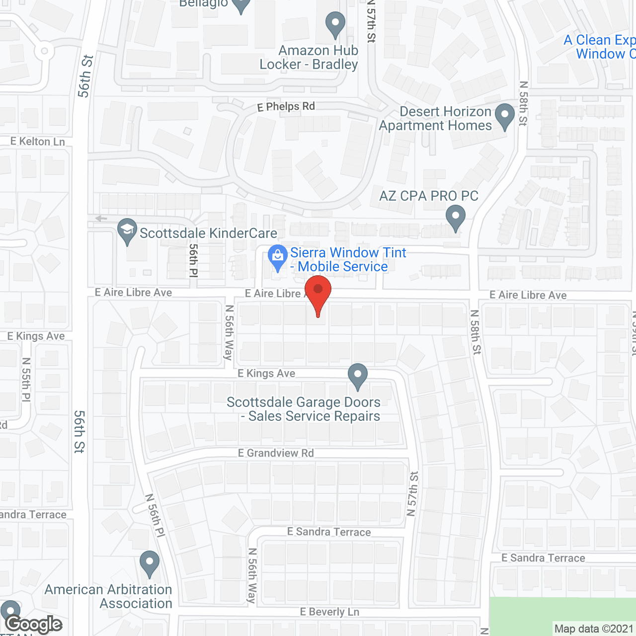 Active Care Home II of Scottsdale in google map