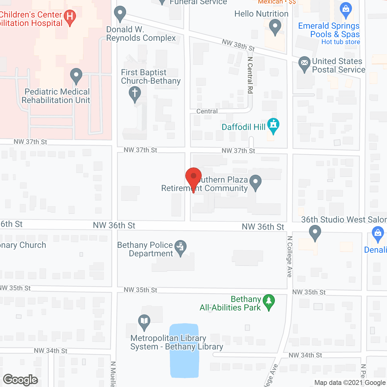 Southern Plaza Assisted Living and Memory Care in google map