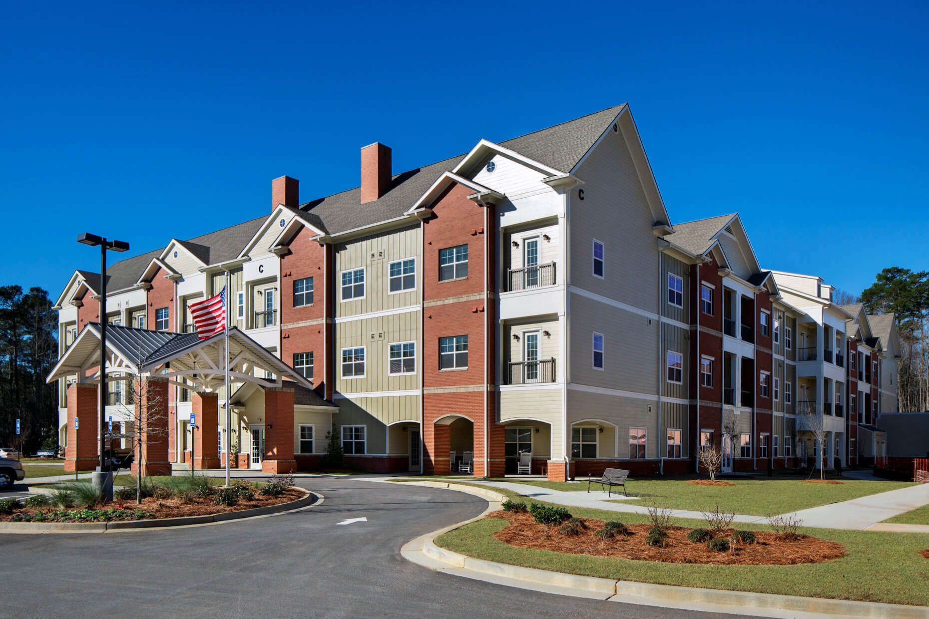 Heartis Fayetteville community exterior