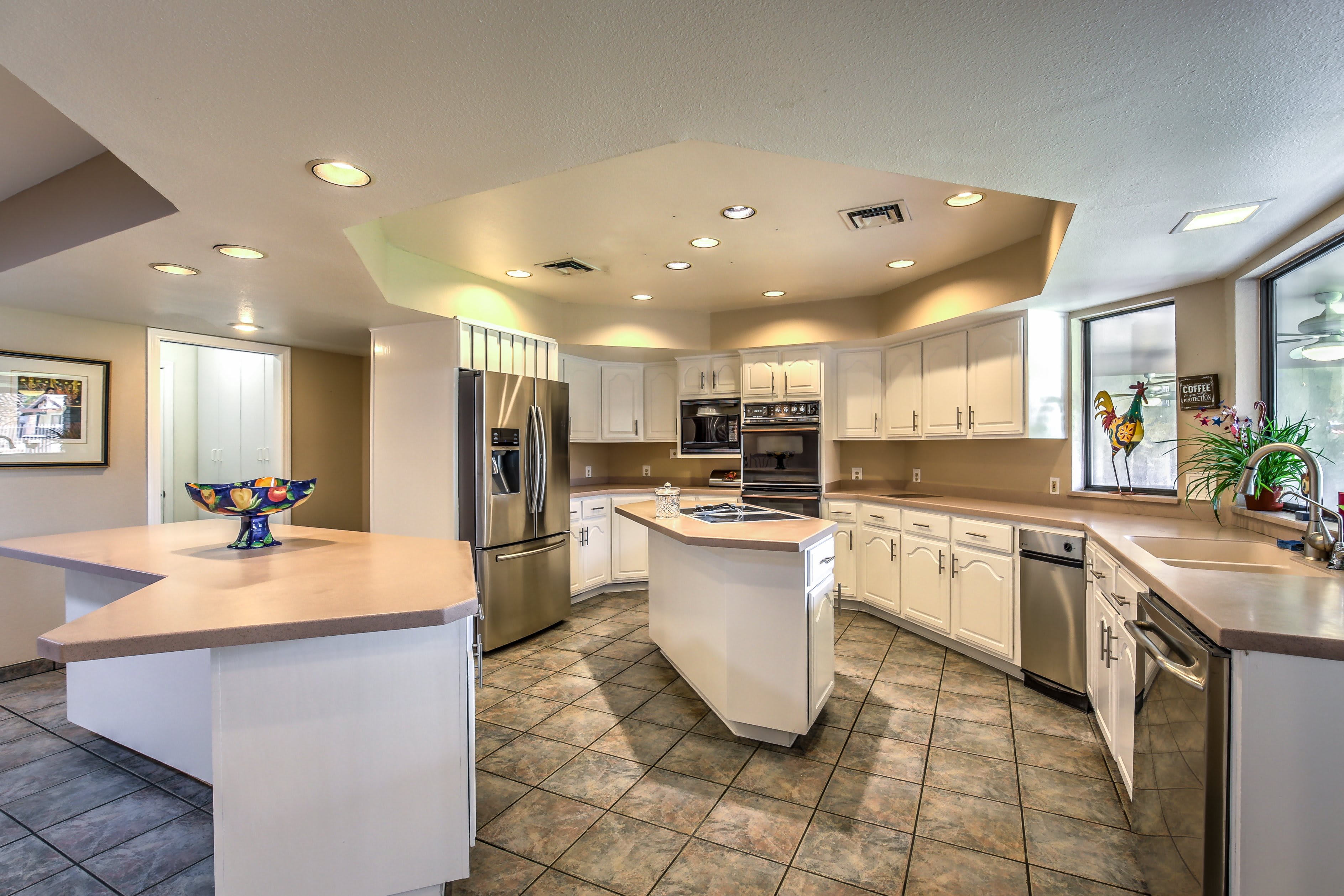 The Quail House Memory Care communal kitchen