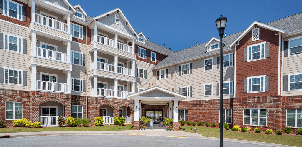 Harmony at Five Forks community exterior