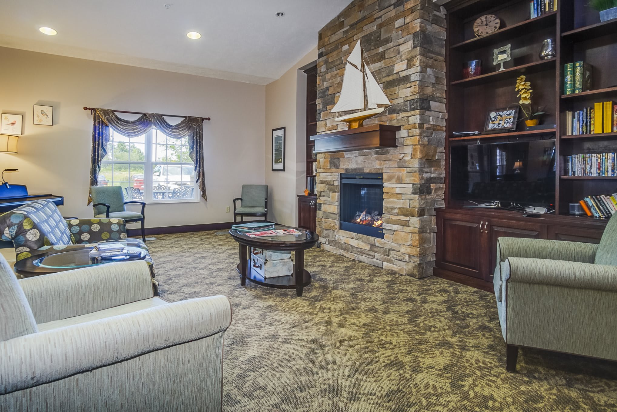 White Lake Assisted Living and Memory Care Lounge
