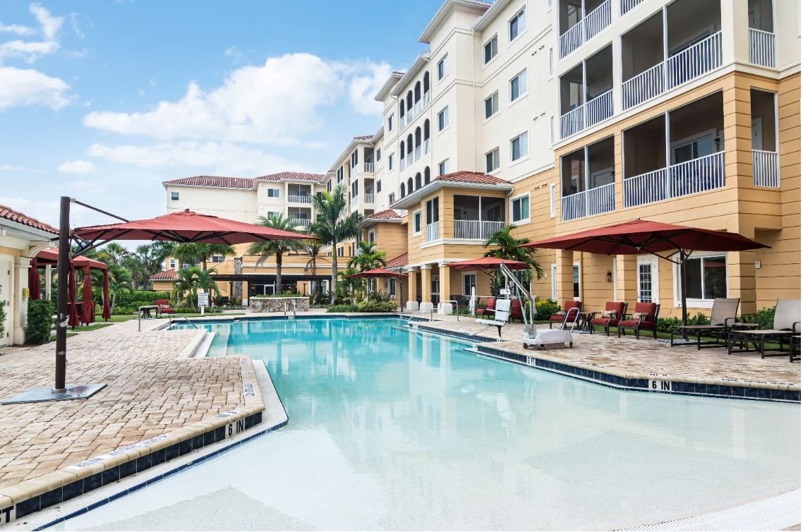 Discovery Village at The Forum - Independent Living swimming pool