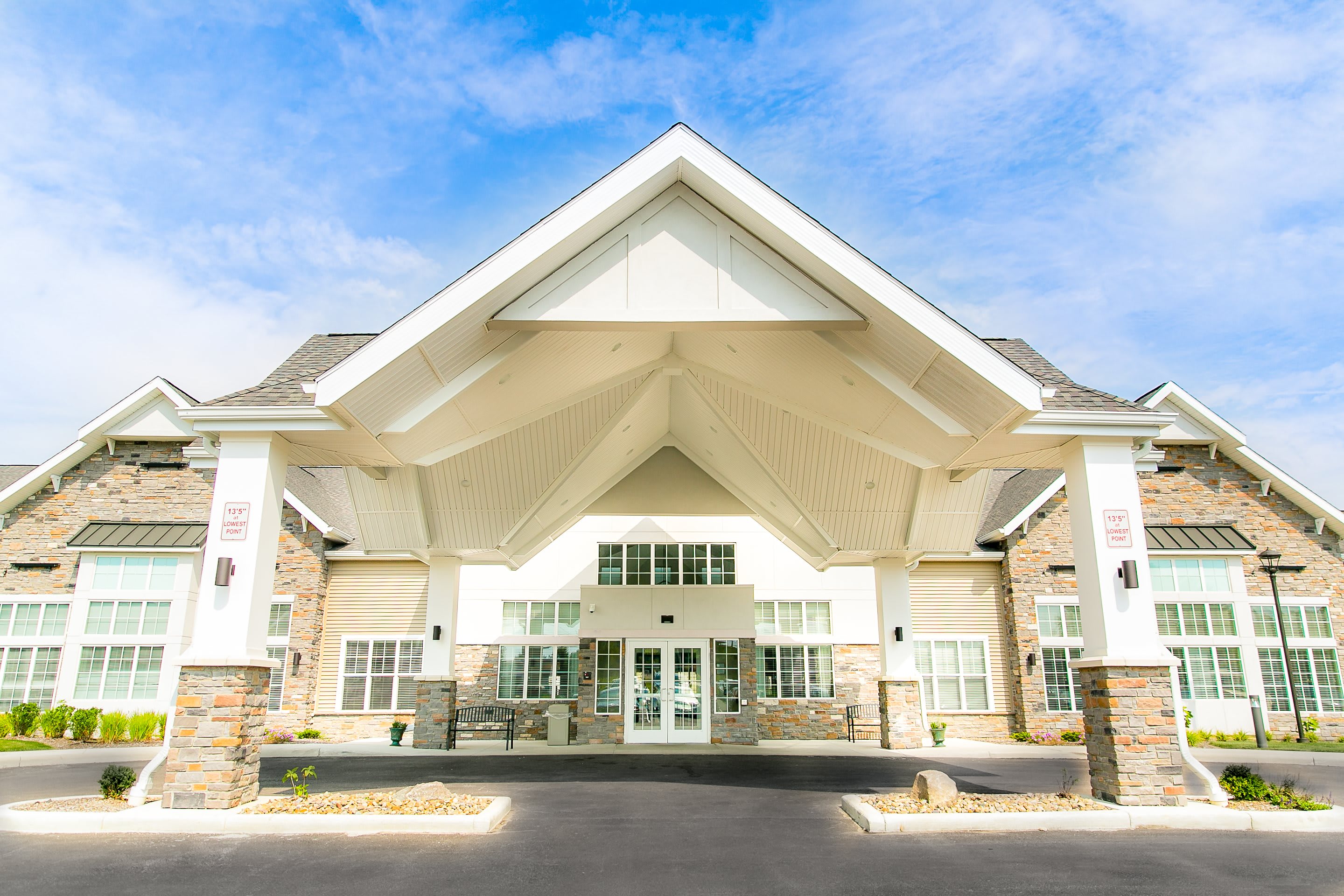 Vitalia Senior Residences of Strongsville community entrance