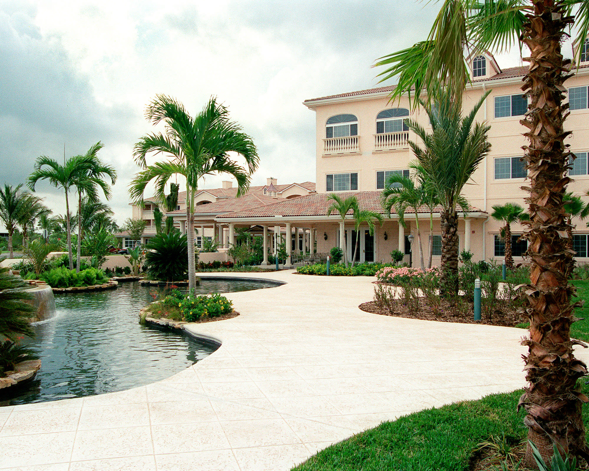 Harbor Place at Port St. Lucie outdoor common area